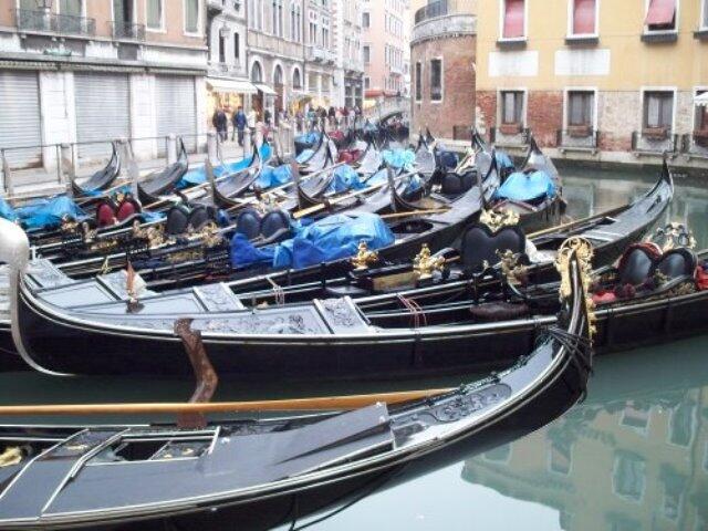 gondolas venice