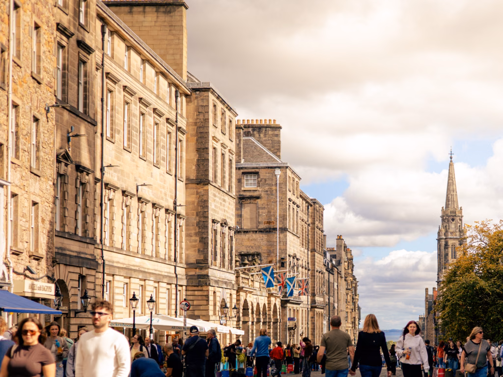 Edinburgh Old Town scenery